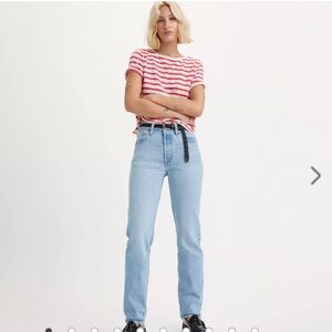 Levi’s 501 JEANS. Color: OJAI LUXOR LAST
Size: 26w x 28l